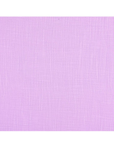 Vintage double gauze cotton fabric - Lilac