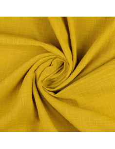 Vintage double gauze cotton fabric - Reed