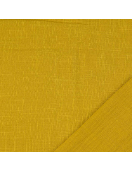 Vintage double gauze cotton fabric - Reed