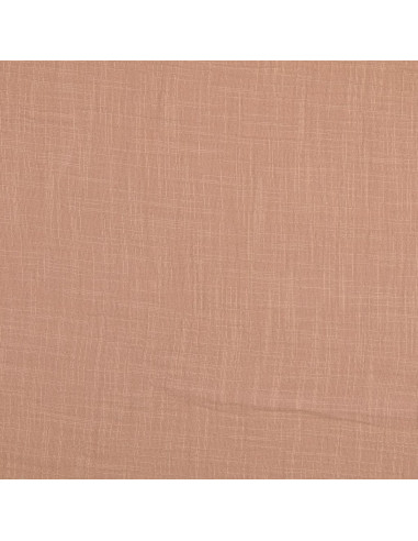 Vintage double gauze cotton fabric - Beige