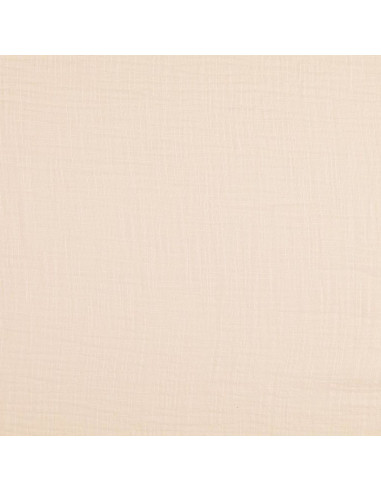 Vintage double gauze cotton fabric - Ecru