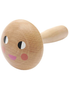 Wooden darning mushroom - Face