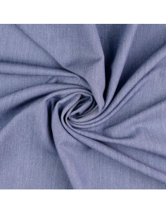 Soft gabardine fabric - Denim blue