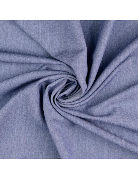 Soft gabardine fabric - Denim blue