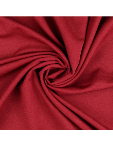 Soft gabardine fabric - Bordeaux