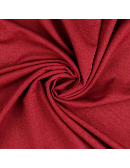 Soft gabardine fabric - Bordeaux