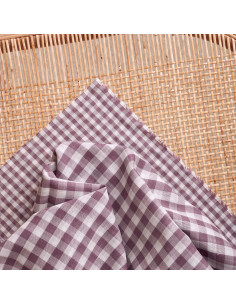 Off-White Divine Parma Gingham Double Gauze Fabric - Atelier Brunette