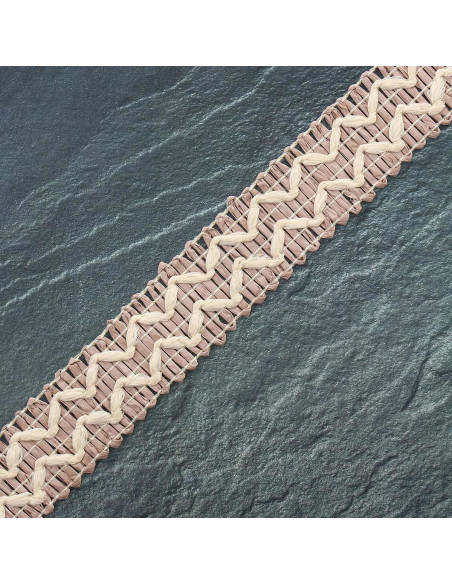 Dark beige raffia ribbon