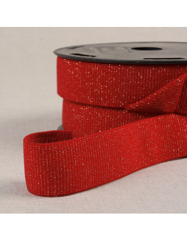 Sparkly boxer briefs - Red and gold