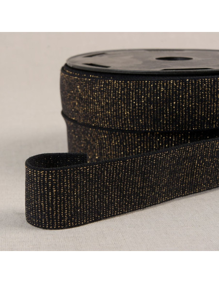 Sparkly boxer briefs - Black and gold