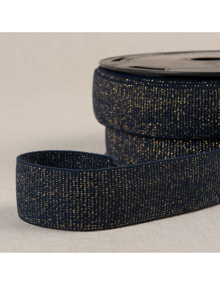 Sparkly boxer briefs - Navy and gold