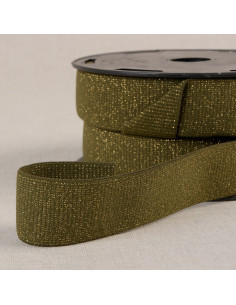 Sparkly boxer briefs - Khaki and gold