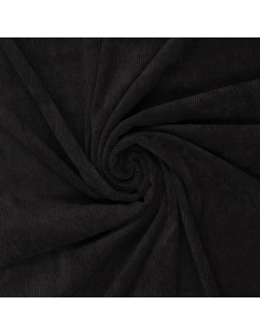 Corduroy fabric - Black