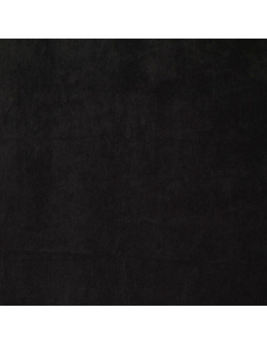 Corduroy fabric - Black