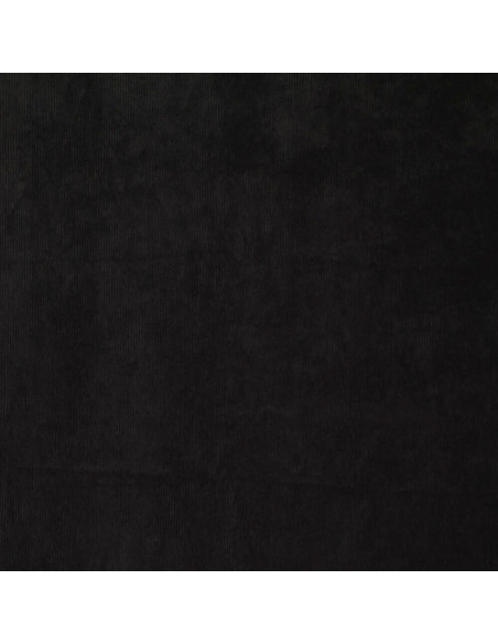 Corduroy fabric - Black