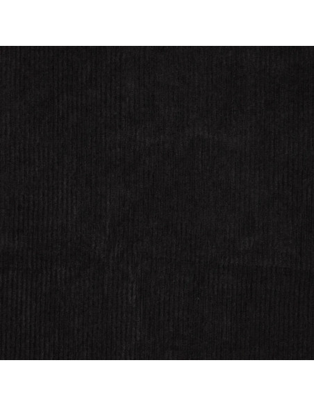 Corduroy fabric - Black
