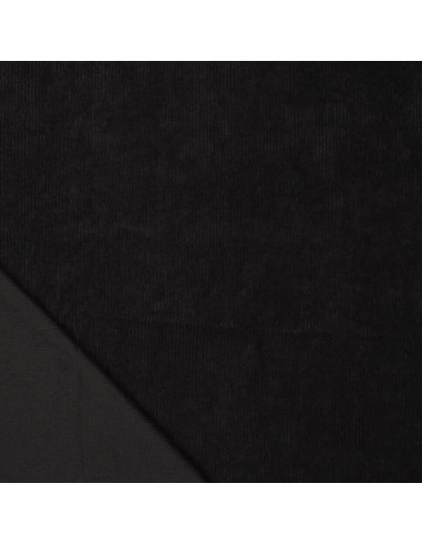 Corduroy fabric - Black