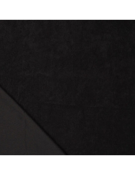 Corduroy fabric - Black