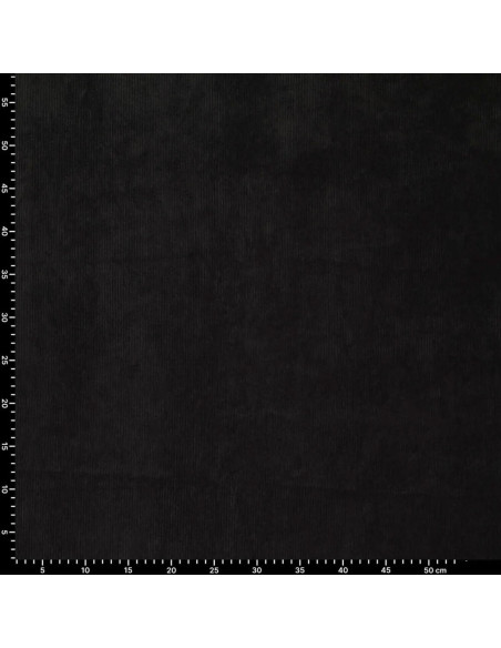 Corduroy fabric - Black