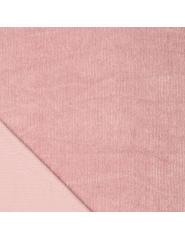 Corduroy fabric - Light old pink