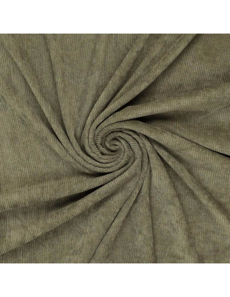 Corduroy fabric - Khaki