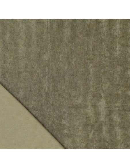 Corduroy fabric - Khaki
