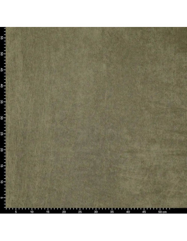 Corduroy fabric - Khaki