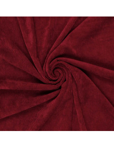 Corduroy fabric - Bordeaux