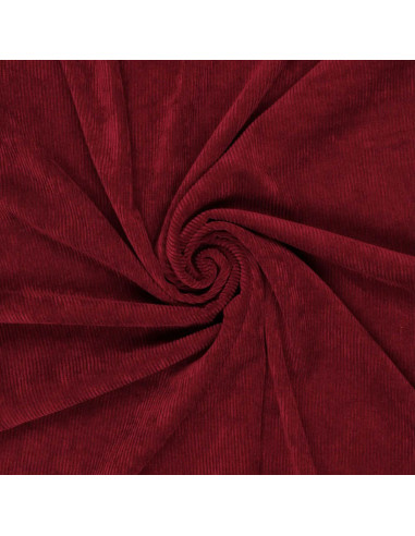 Corduroy fabric - Bordeaux