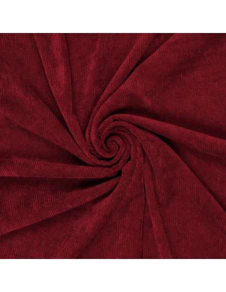 Corduroy fabric - Bordeaux