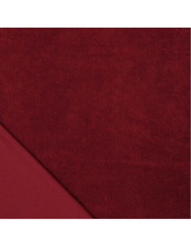 Corduroy fabric - Bordeaux