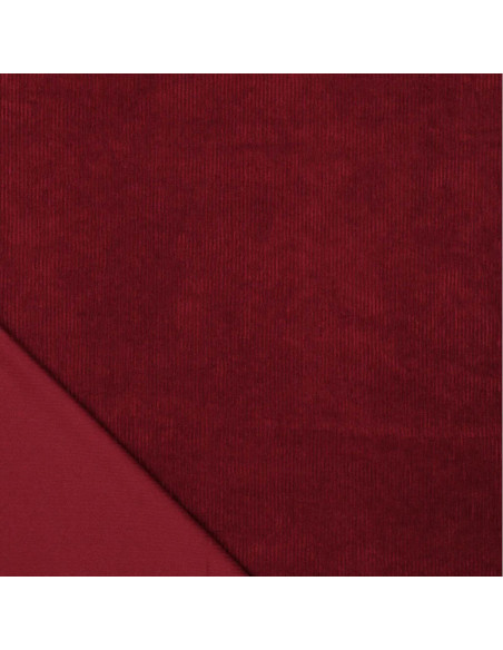 Corduroy fabric - Bordeaux