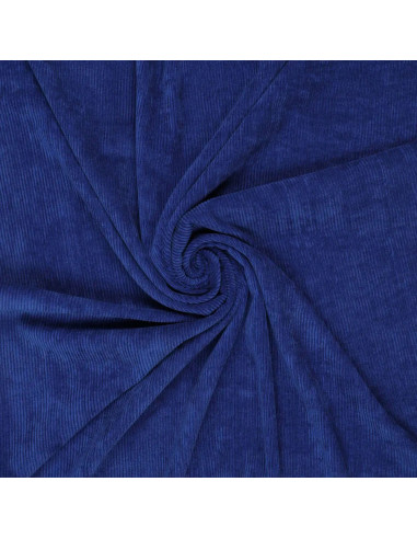 Corduroy fabric - Royal blue