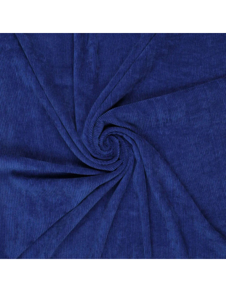 Corduroy fabric - Royal blue
