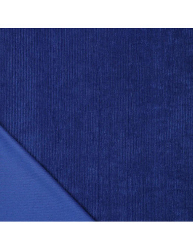 Corduroy fabric - Royal blue