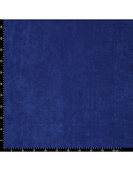 Corduroy fabric - Royal blue