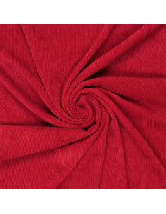 Corduroy fabric - Red