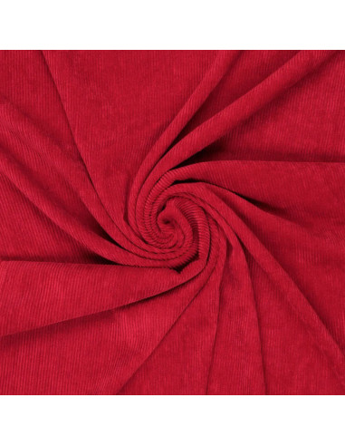 Corduroy fabric - Red