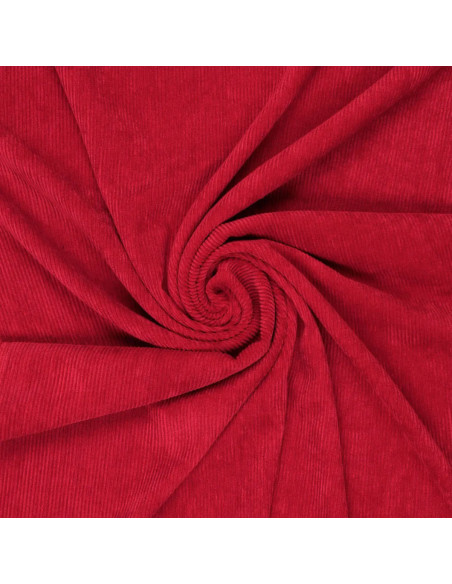 Corduroy fabric - Red