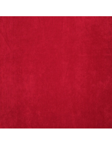 Corduroy fabric - Red