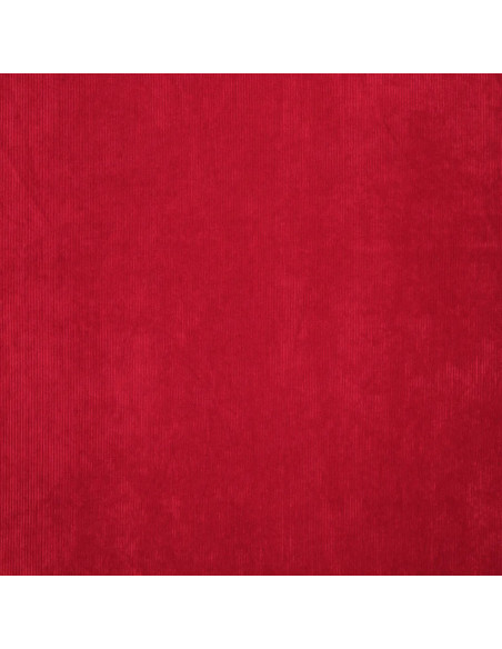 Corduroy fabric - Red