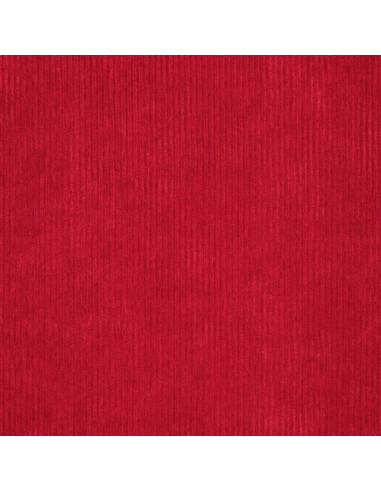 Corduroy fabric - Red