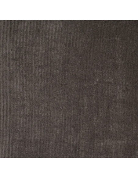Dark gray corduroy fabric