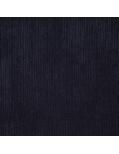Corduroy fabric - Navy blue