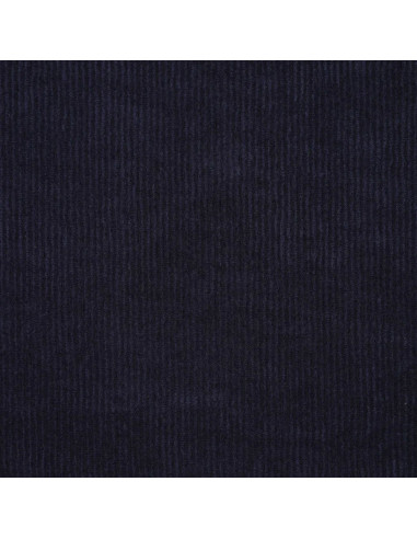 Corduroy fabric - Navy blue