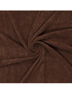 Corduroy fabric - Brown