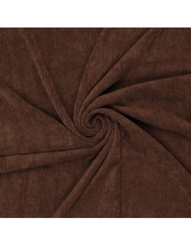 Corduroy fabric - Brown