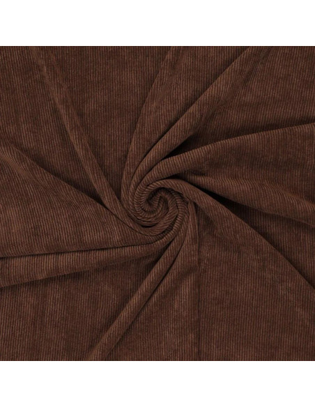 Corduroy fabric - Brown