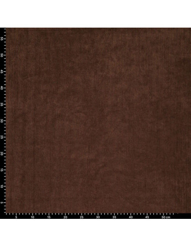 Corduroy fabric - Brown