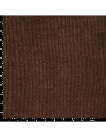 Corduroy fabric - Brown